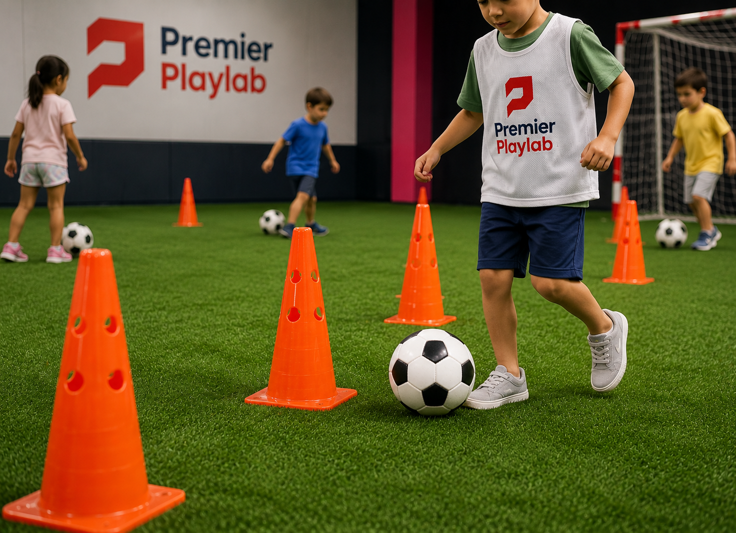 Active Achievers — 4–5 years indoor sports enrichment program at Premier Playlab